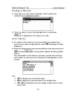 Preview for 74 page of Ectaco Partner EP-X8 User Manual