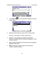 Preview for 37 page of Ectaco Partner EP586HT User Manual