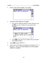 Preview for 50 page of Ectaco Partner EP586HT User Manual