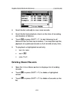 Preview for 97 page of Ectaco Partner EP586HT User Manual