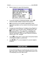 Preview for 128 page of Ectaco Partner EP586HT User Manual