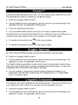 Preview for 29 page of Ectaco Partner EP900 User Manual