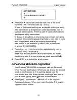 Preview for 15 page of Ectaco Partner ER200DM User Manual