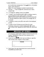 Preview for 19 page of Ectaco Partner ER200DM User Manual