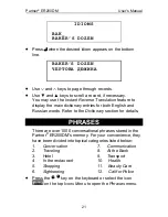 Preview for 21 page of Ectaco Partner ER200DM User Manual