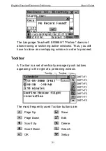 Предварительный просмотр 21 страницы Ectaco Partner ER586HT User Manual