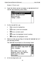 Предварительный просмотр 65 страницы Ectaco Partner ER586HT User Manual