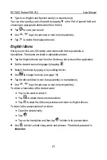 Preview for 21 page of Ectaco Partner ES B-3 User Manual