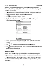 Preview for 26 page of Ectaco Partner ES B-3 User Manual