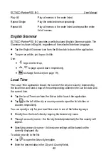 Preview for 42 page of Ectaco Partner ES B-3 User Manual