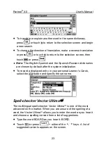 Preview for 23 page of Ectaco Partner ES-X5 User Manual