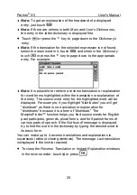 Preview for 25 page of Ectaco Partner ES-X5 User Manual