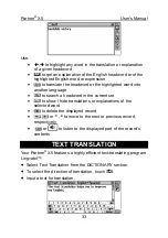 Preview for 33 page of Ectaco Partner ES-X5 User Manual