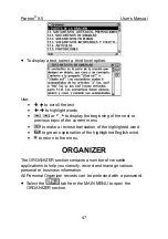 Preview for 47 page of Ectaco Partner ES-X5 User Manual