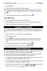 Preview for 29 page of Ectaco Partner LUX2 User Manual