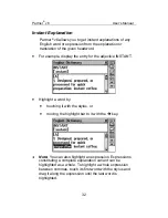 Preview for 32 page of Ectaco Partner V6 User Manual