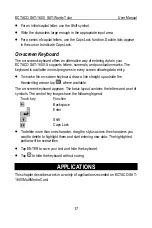 Preview for 17 page of Ectaco SAT-1600 User Manual