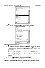 Preview for 28 page of Ectaco SAT-1600 User Manual