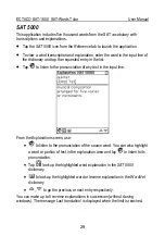 Preview for 29 page of Ectaco SAT-1600 User Manual