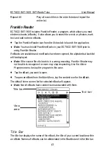 Preview for 41 page of Ectaco SAT-1600 User Manual