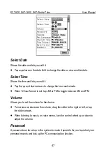 Preview for 47 page of Ectaco SAT-1600 User Manual