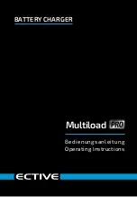 Предварительный просмотр 1 страницы ECTIVE Multiload 150 Pro Operating Instructions Manual