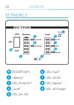 Предварительный просмотр 22 страницы ECTIVE RC 1 Installation And Operating Instructions Manual