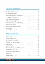 Preview for 2 page of ECTIVE SC 20 Operating Instructions Manual