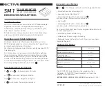 ECTIVE SM 1 User Manual preview