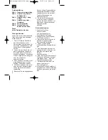 Preview for 6 page of ECTRAM BAS 24 Operating Instructions Manual