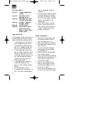 Предварительный просмотр 10 страницы ECTRAM BAS 24 Operating Instructions Manual