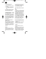 Preview for 16 page of ECTRAM BAS 24 Operating Instructions Manual