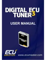 ECU Master Digital ECU Tuner 3 User Manual preview