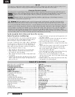 Preview for 2 page of ECX BOOST ECX03024AU Instruction Manual