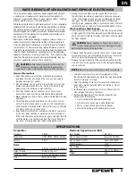 Preview for 3 page of ECX Circuit ECX03011 Instruction Manual