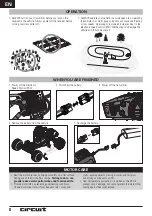 Preview for 8 page of ECX Circuit ECX03020AU Instruction Manual