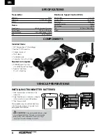 Preview for 4 page of ECX Revenge ECX04000 Type E Instruction Manual