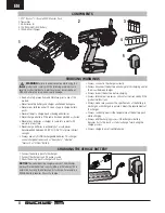 Preview for 4 page of ECX ruckus ECX01000AUT1 Instruction Manual