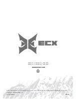 Preview for 52 page of ECX ruckus ECX01000AUT1 Instruction Manual