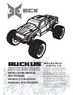 Preview for 1 page of ECX RUCKUS ECX03022AU Instruction Manual