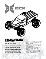 Preview for 1 page of ECX Ruckus ECX2000S (French) Manuel D'Utilisation