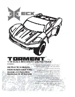 Preview for 1 page of ECX torment Instruction Manual