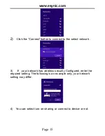 Предварительный просмотр 16 страницы eCYNiC ESY-NT025 User Manual