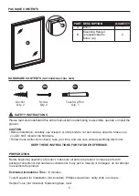 Preview for 5 page of ED Ellen DeGeneres 1480MR-22-201 Manual