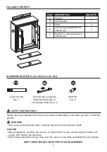 Предварительный просмотр 5 страницы ED 1580WC-24-201 Assembly Instructions Manual