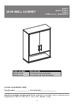 Предварительный просмотр 3 страницы ED 1656WC-24-241 Manual