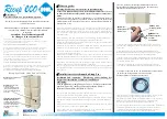 Preview for 1 page of EDA Recup Eco 310L Manual