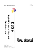 EDAN INSTRUMENTS DUS 6 User Manual предпросмотр