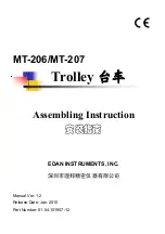 Предварительный просмотр 1 страницы EDAN INSTRUMENTS MT-206 Assembling Instruction