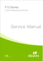 EDAN F15 Series Service Manual предпросмотр